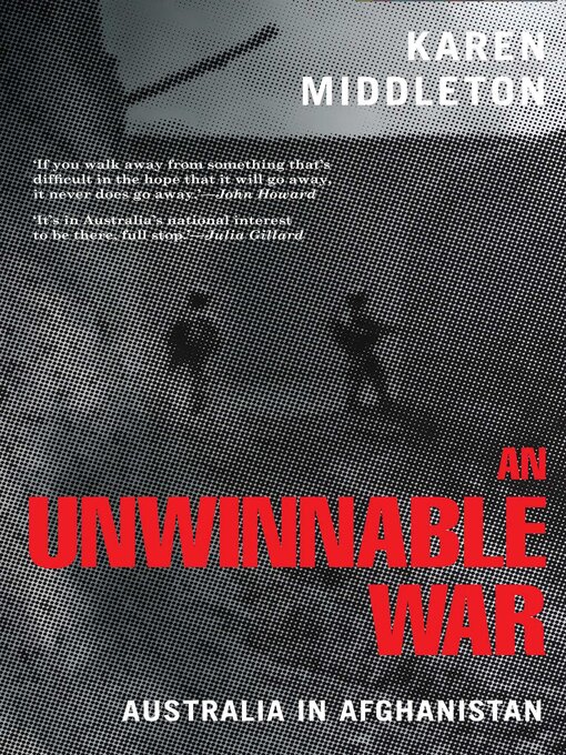 Title details for Unwinnable War by Karen Middleton - Available